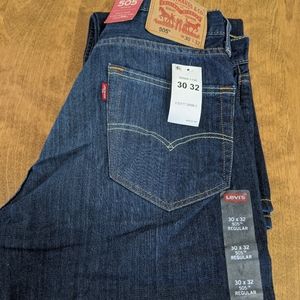 Dark blue denim brand new Levi's jeans